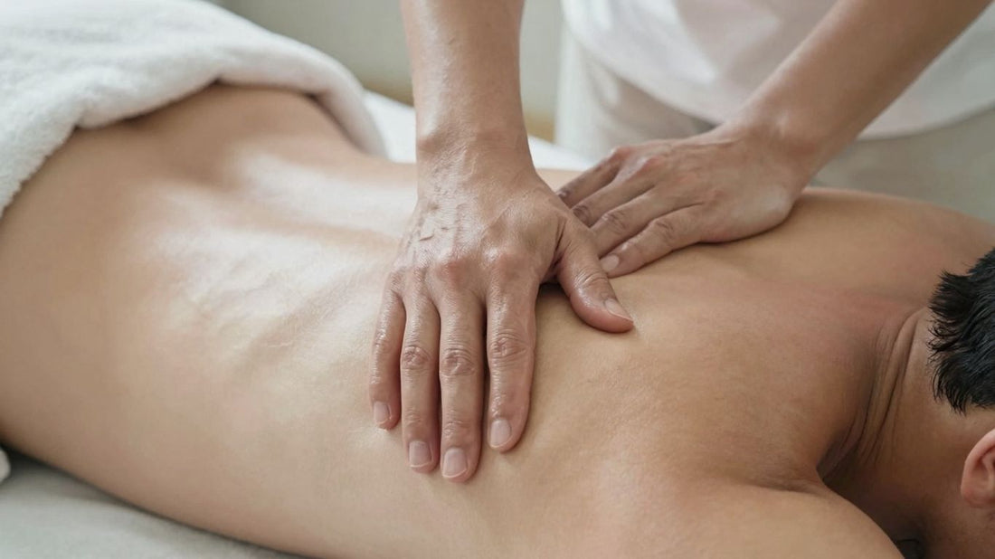 Massage therapy benefits circulation and muscle recovery.
